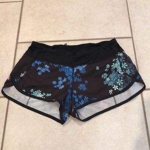Lululemon workout shorts size 4
